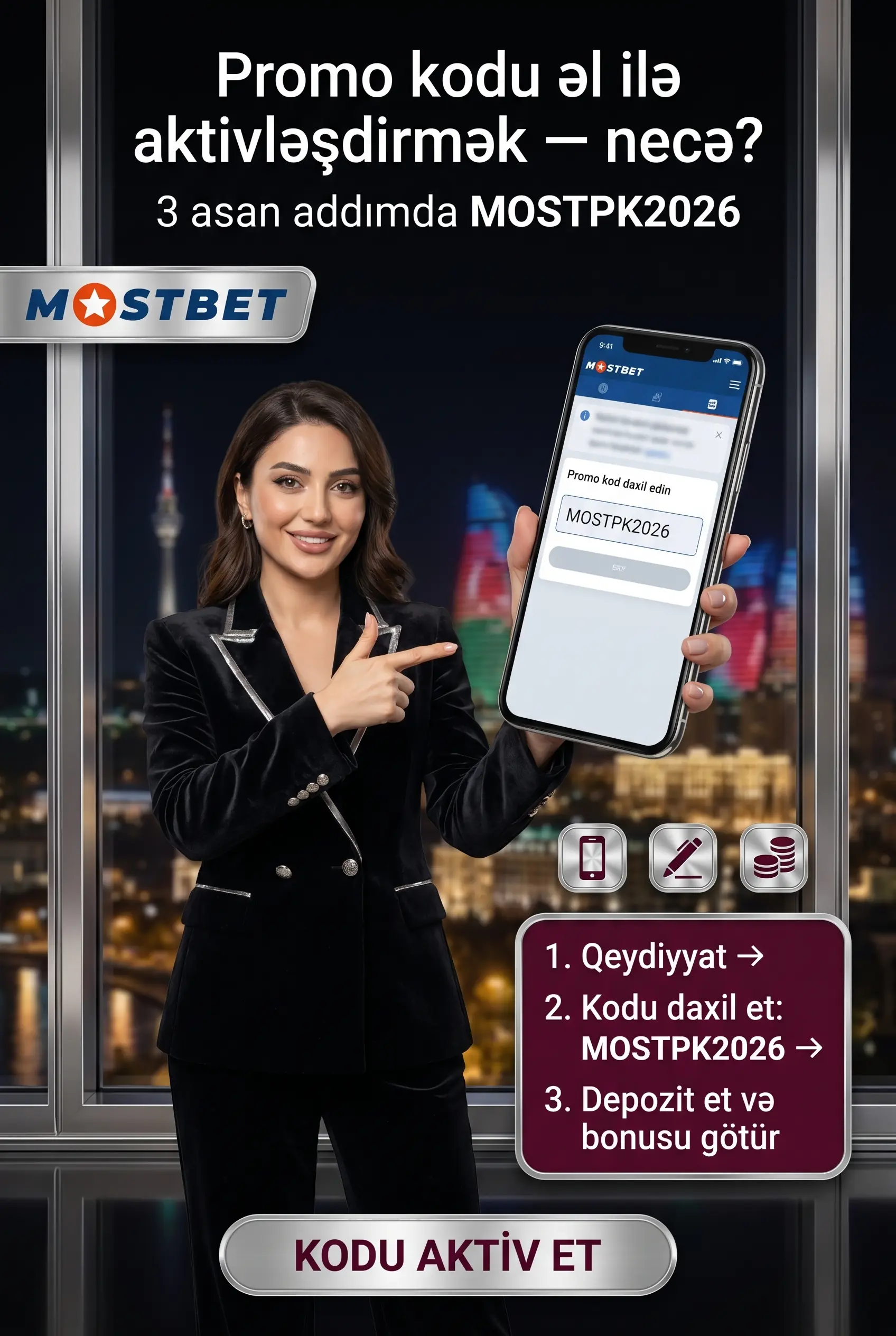 Mostbet promo kod manual aktivləşdirmə
