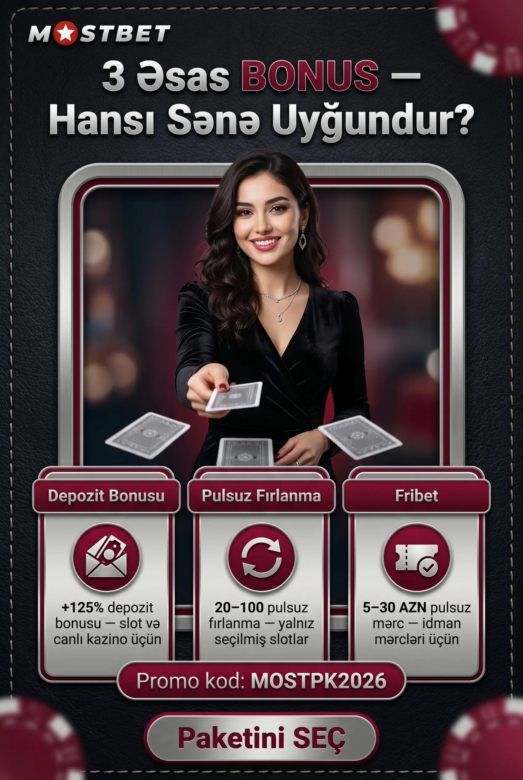 Mostbet promo kodunun açdığı imkanlar